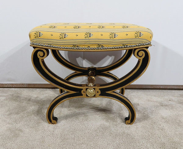 Curule stool, Napoleon III period – Mid-19th century