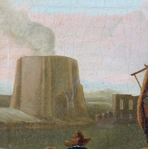 Paire de Tableaux « Scènes Espagnoles » – Milieu XIXe