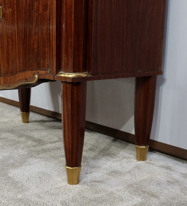 Secretaire in Precious Wood, signed J. Leleu, Art Deco – 1940
