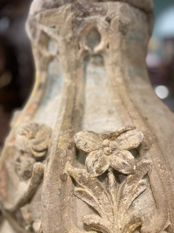 Baptismal Fonts with Rich Decors - 16th century
