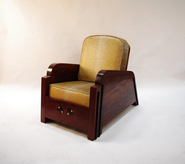 Pair Of Art Deco Armchairs, Circa 1930 - OP3201451