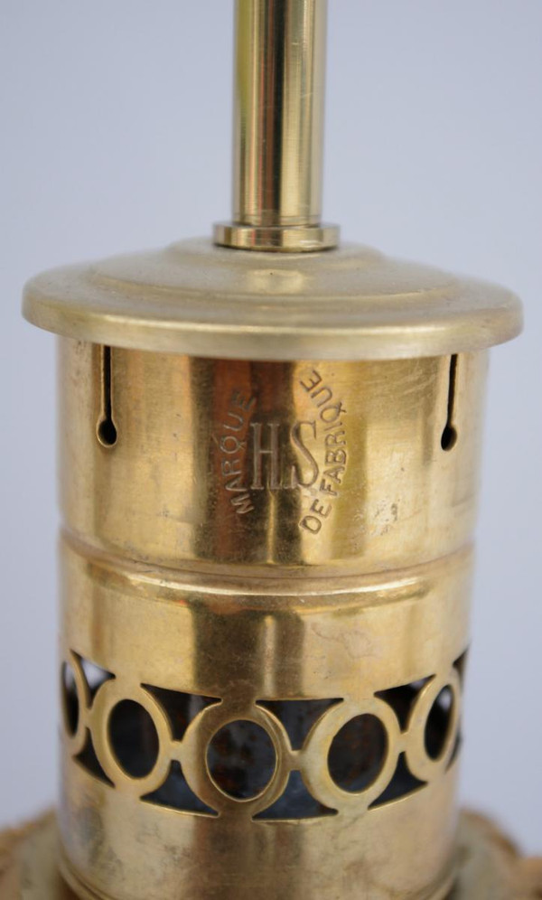 Coppia Di Piccole Lampade In Porcellana Di Bayeux Alla Maniera Di Canton, Fine XIX Secolo - LS2708661