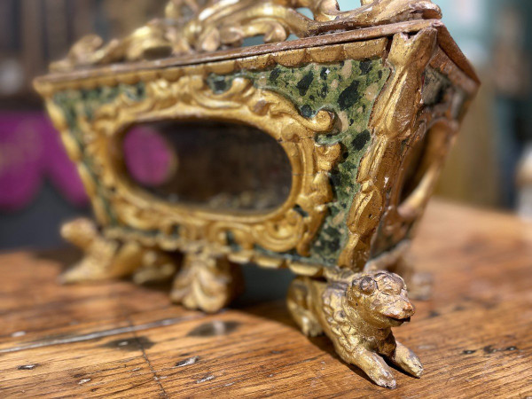 Hunting Venetian Reliquary - Saint Pacific - 18th century