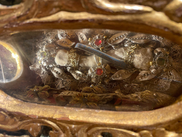Hunting Venetian Reliquary - Saint Pacific - 18th century