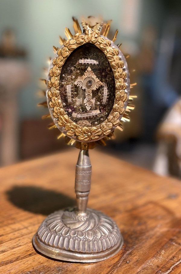 Monstrance Austrian Reliquary - Late 18th Century