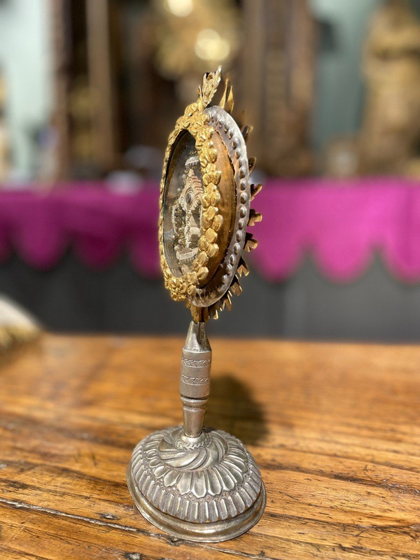 Monstrance Austrian Reliquary - Late 18th Century