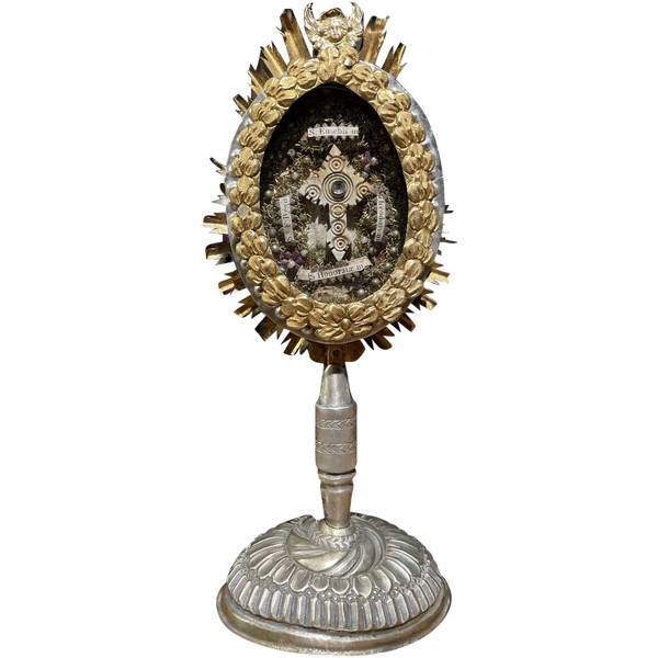 Monstrance Austrian Reliquary - Late 18th Century