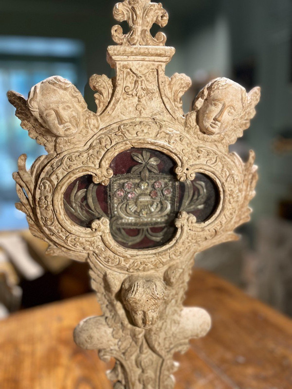 Monstrance Reliquaire De Saint Séverin -  XVIIIe