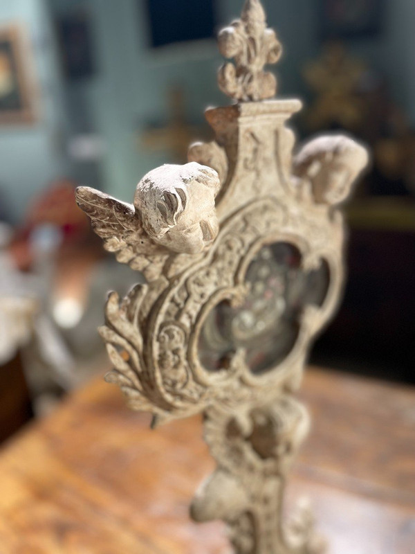 Monstrance Reliquaire De Saint Séverin -  XVIIIe