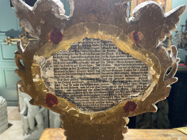 Monstrance Reliquaire De Saint Séverin -  XVIIIe