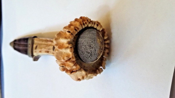 Fixed blade hunting knife, late 19th century