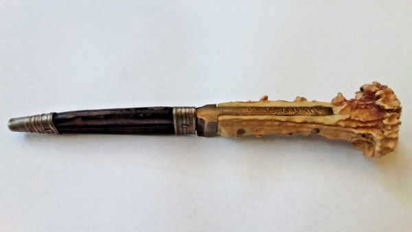 Fixed blade hunting knife, late 19th century