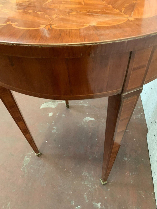 Säulentisch im Louis XVI-Stil aus Palisanderfurnier aus dem 20. Jahrhundert