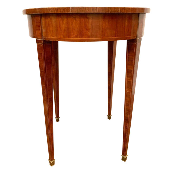 Säulentisch im Louis XVI-Stil aus Palisanderfurnier aus dem 20. Jahrhundert