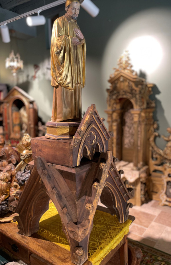 Large Altarpiece Canopy - Mid Nineteenth