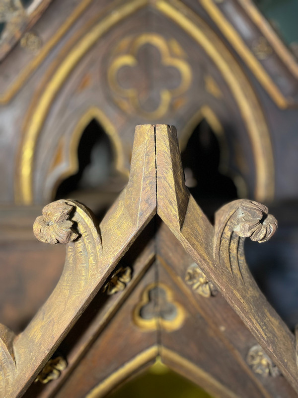 Large Altarpiece Canopy - Mid Nineteenth