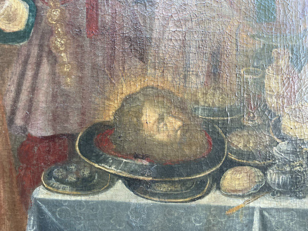 Flämische Schule - Frans Francken Und Sein Atelier - Das Gastmahl des Herodes - Anfang 17.