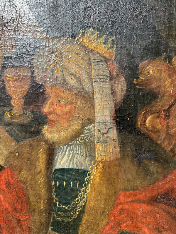 Flämische Schule - Frans Francken Und Sein Atelier - Das Gastmahl des Herodes - Anfang 17.