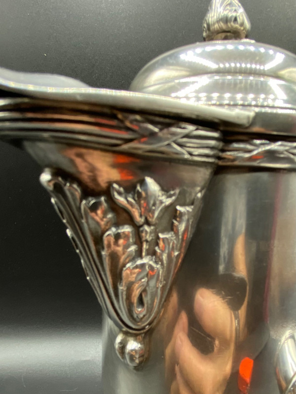 SILVER METAL CHOCOLATIER