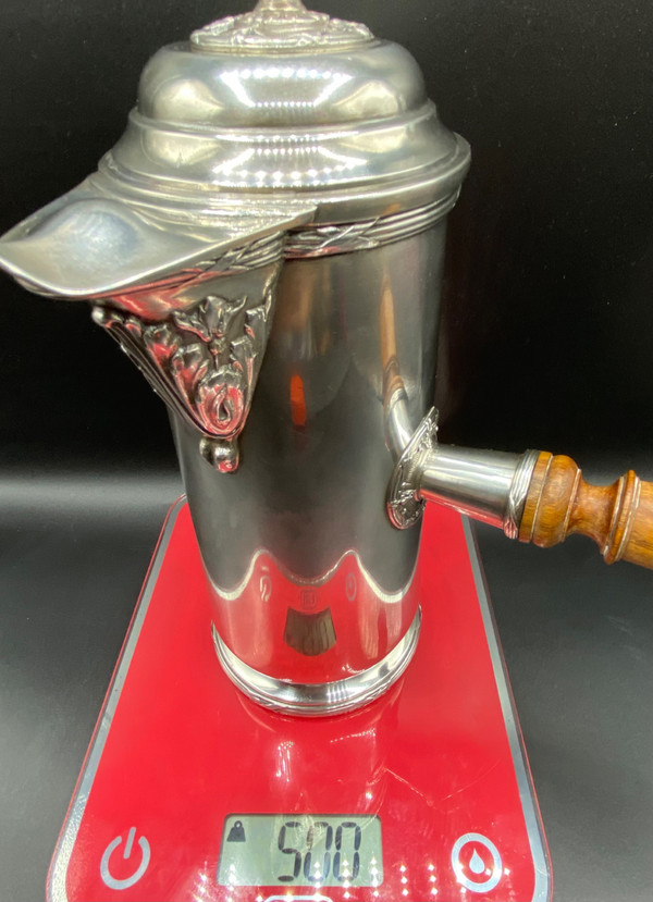 SILVER METAL CHOCOLATIER