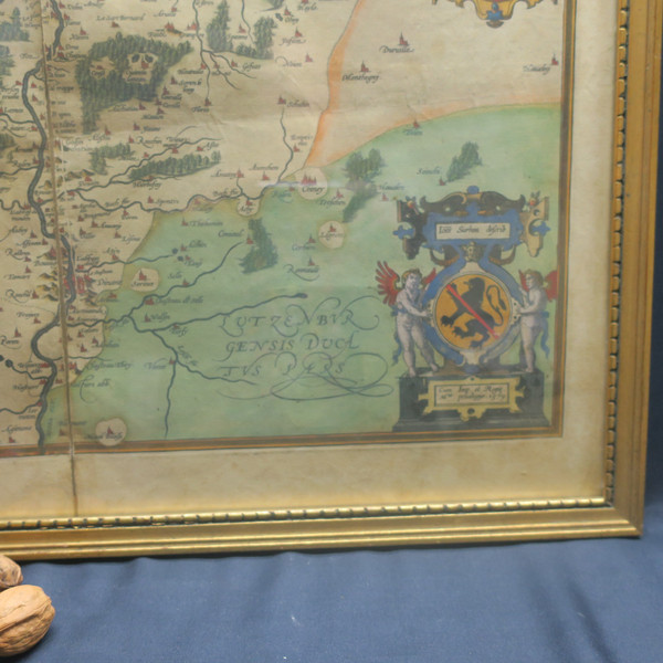 18th century map of the Namur region