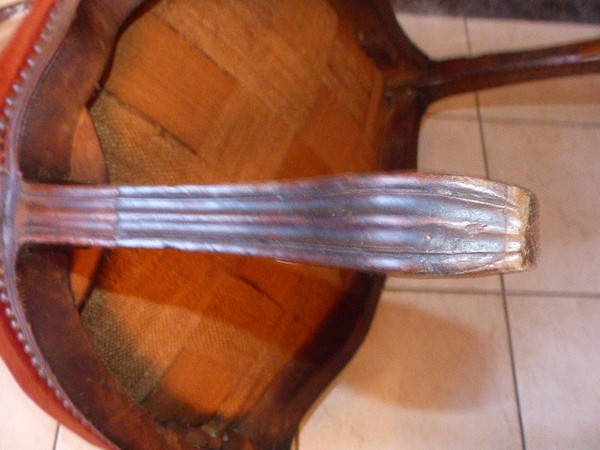 Coppia di poltrone cabriolet in faggio Luigi XV del XVIII secolo