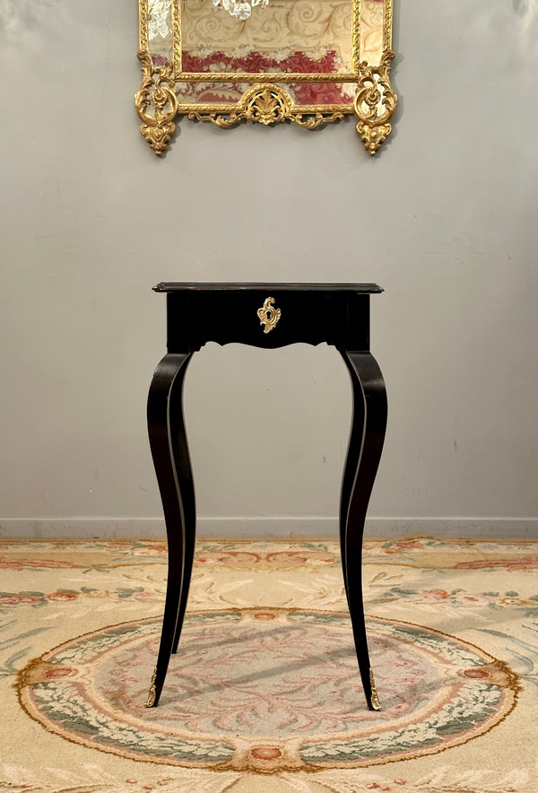 Poudreuse Coiffeuse De Style Louis XV Epoque XIXeme About 1870