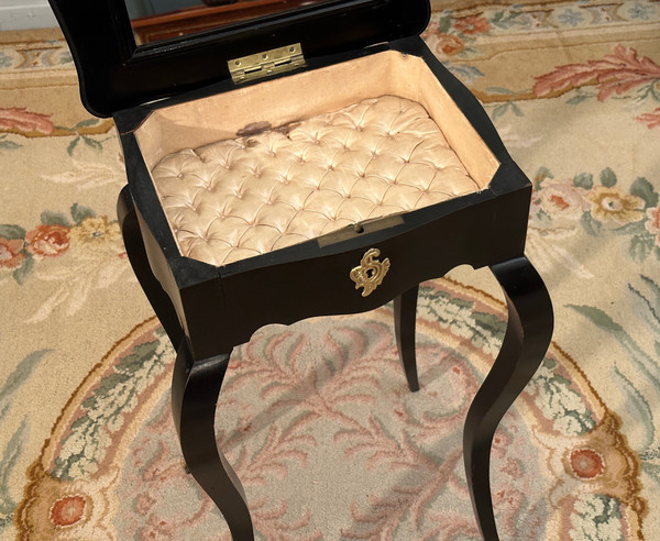 Poudreuse Coiffeuse De Style Louis XV Epoque XIXeme About 1870