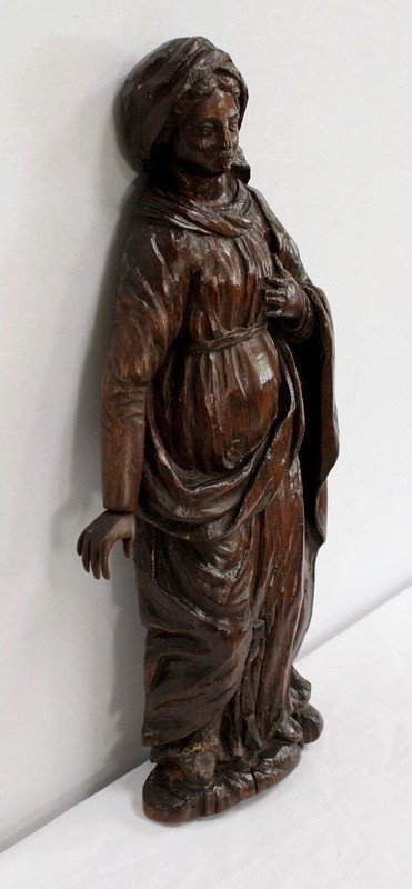 Statua di un Santo in quercia - XIX secolo