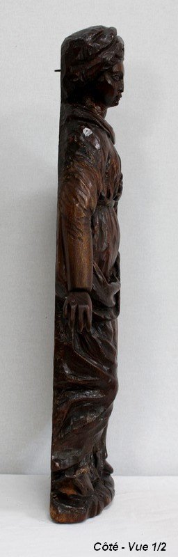 Statua di un Santo in quercia - XIX secolo