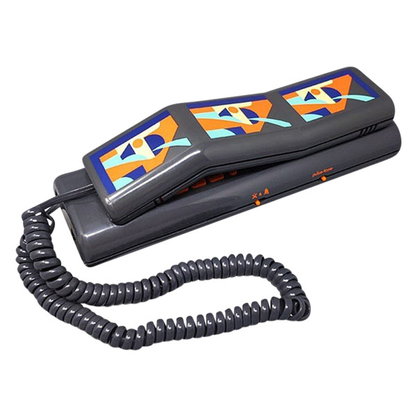 1980 Magnifique Swatch Twin Phone "Deco" avec la boite d'origine. Style de Memphis