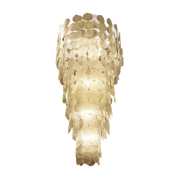 Large Murano glass chandelier, 1970s