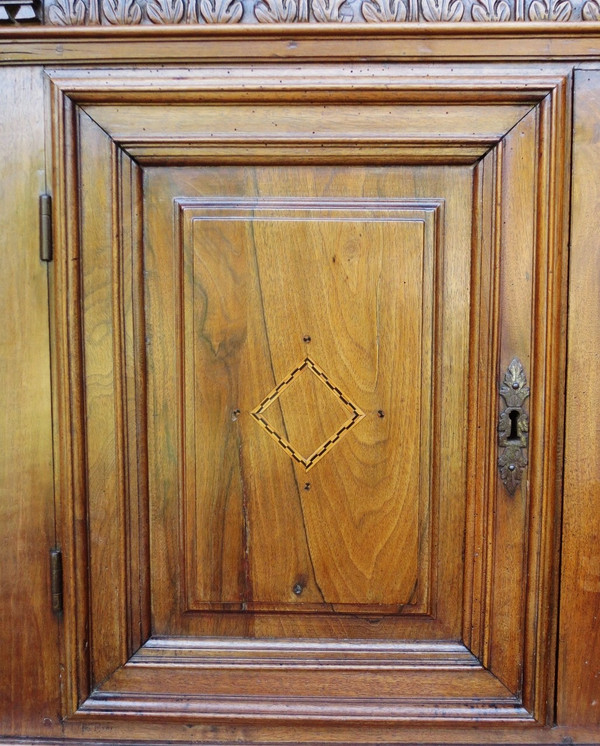 Seventeenth-century walnut sideboard.  