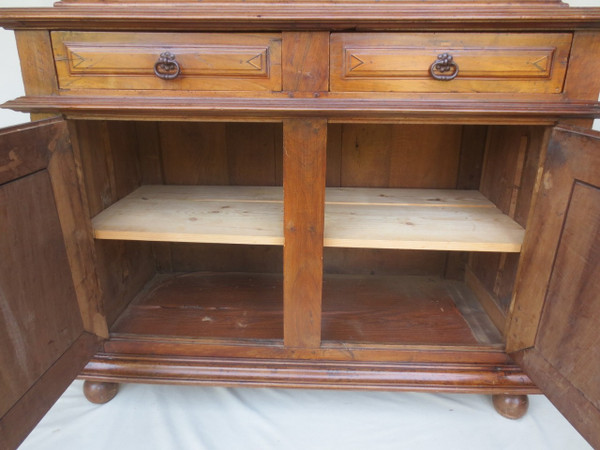 Seventeenth-century walnut sideboard.  