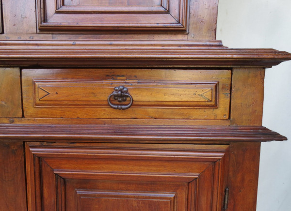Seventeenth-century walnut sideboard.  