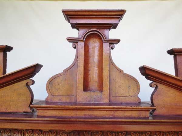 Seventeenth-century walnut sideboard.  