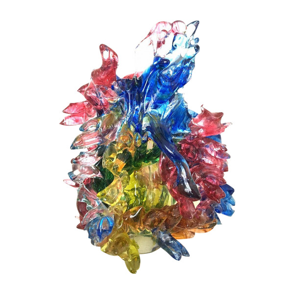 Sculpture en verre de Murano, 20ème