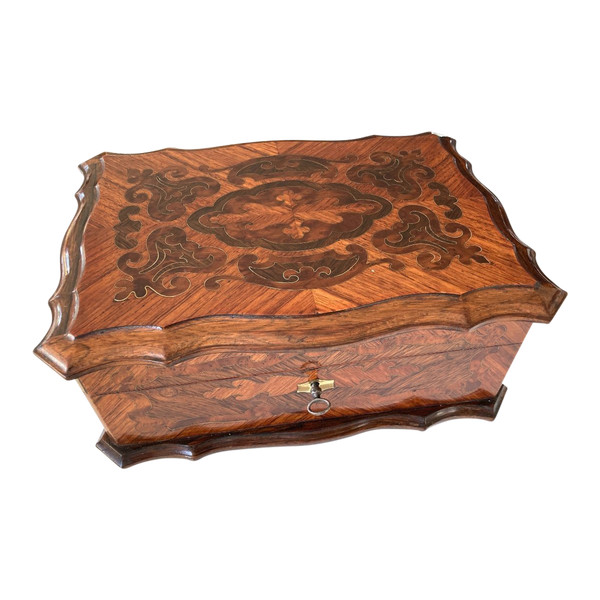 Marquetry box, Napoleon III period