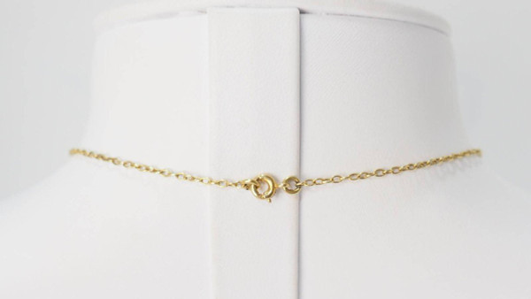 Collier Draperie Début XIXème Siècle En Or Jaune Et Perles