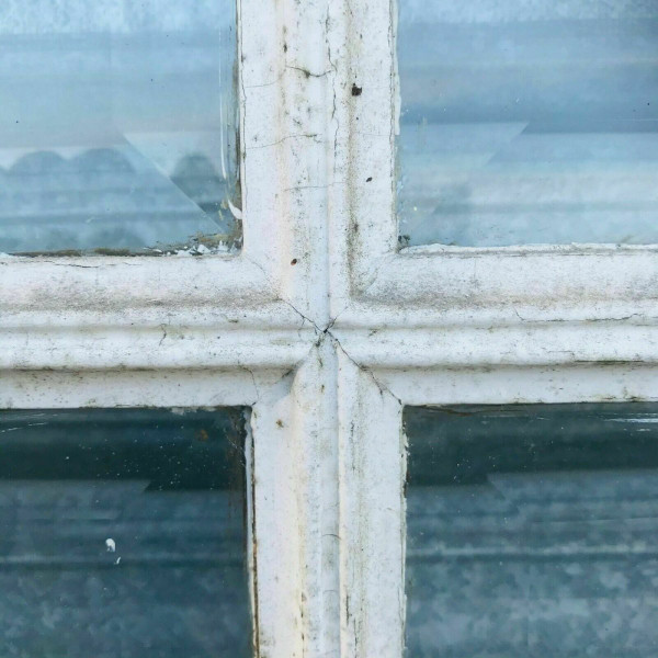 Séparation En Quatre Vantaux A Carreaux Biseautés XX Siècle