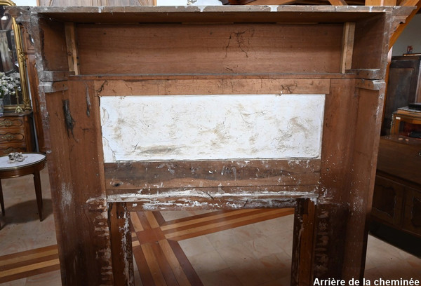 Important Mahogany Castle Fireplace - 2nd part of the 19th century