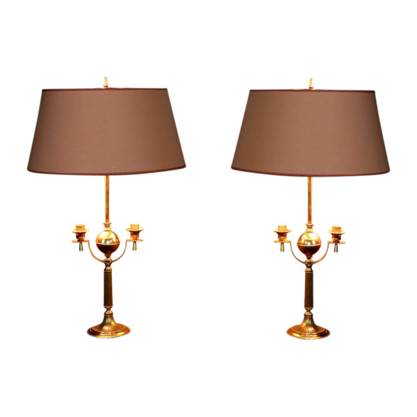 Pair Of Neoclassical Lamps