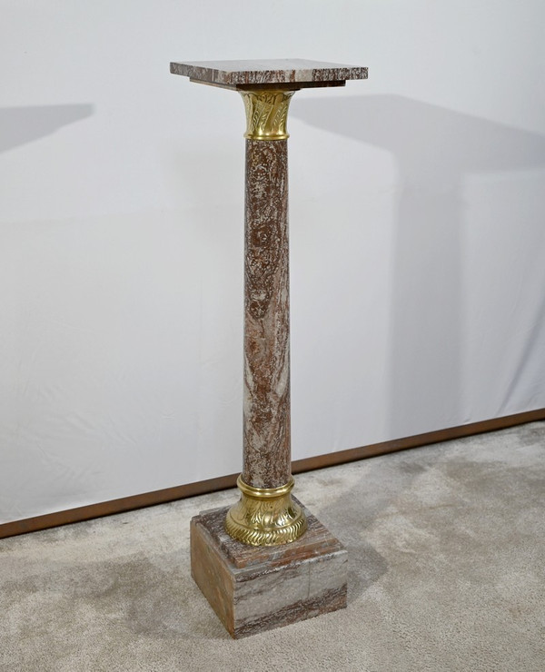 Marble Column - Late 19th Century