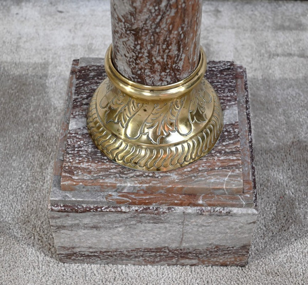 Marble Column - Late 19th Century