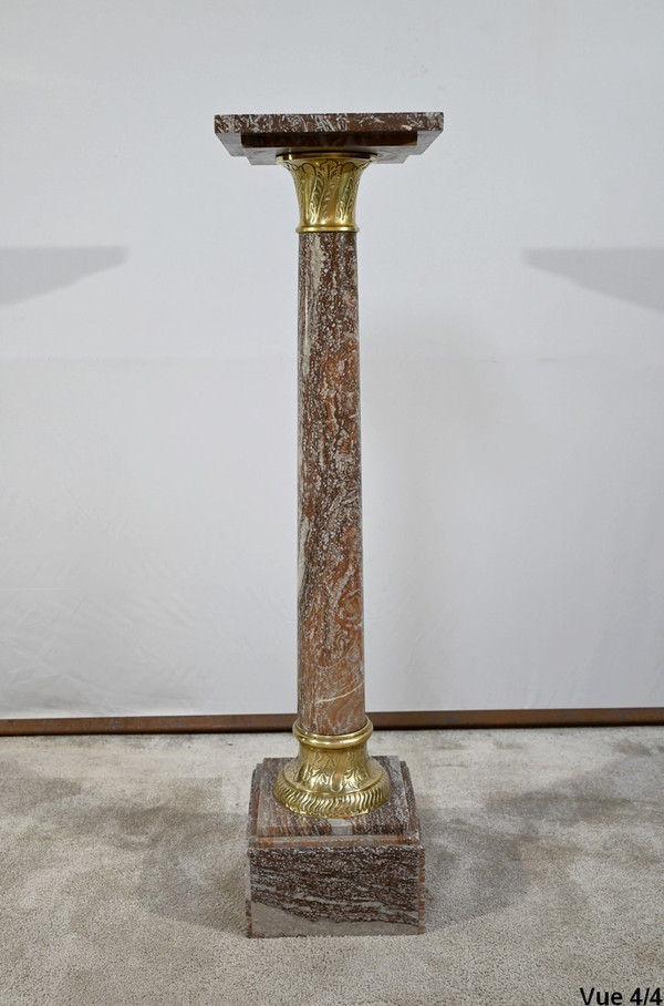 Marble Column - Late 19th Century