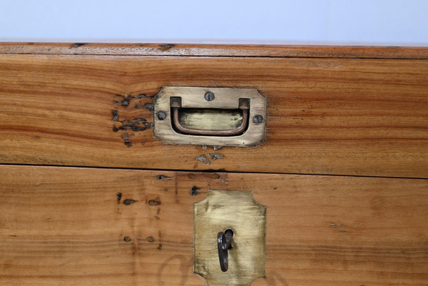 Importante Malle en Camphrier – Fin XIXe