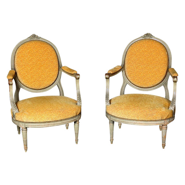 Paar Louis XVI-Sessel