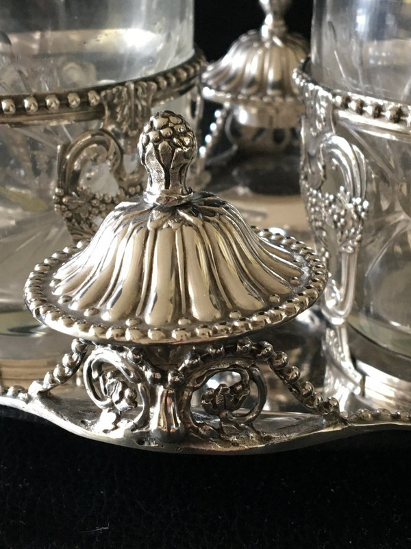 Huilier En Argent, Master Goldsmith Jacques Antoine Félix Imberty, Louis XVI