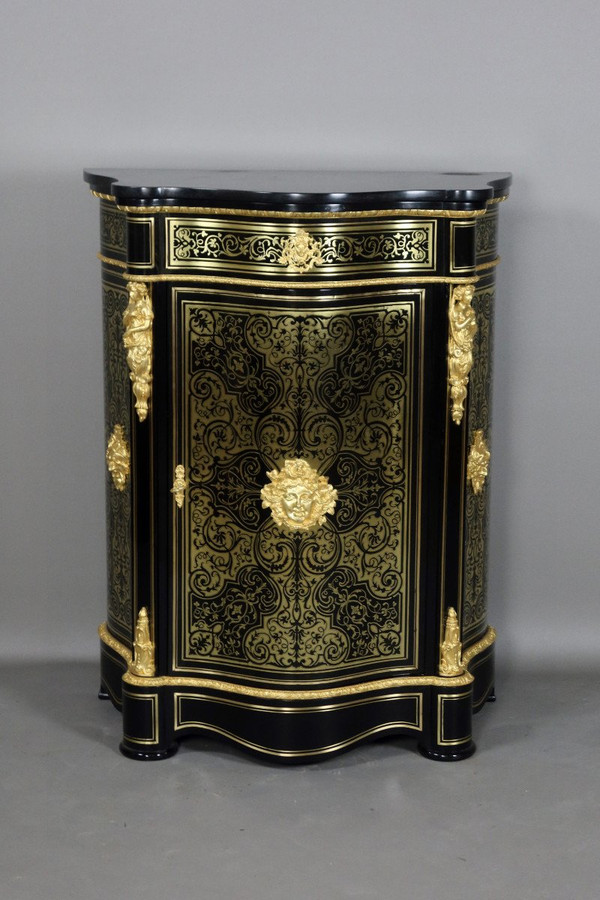 Buffet En Marqueterie Boulle époque Napoléon III XIXe siècle