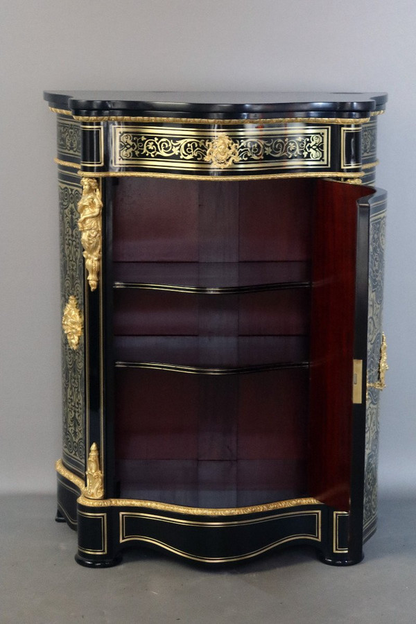 Buffet En Marqueterie Boulle époque Napoléon III XIXe siècle